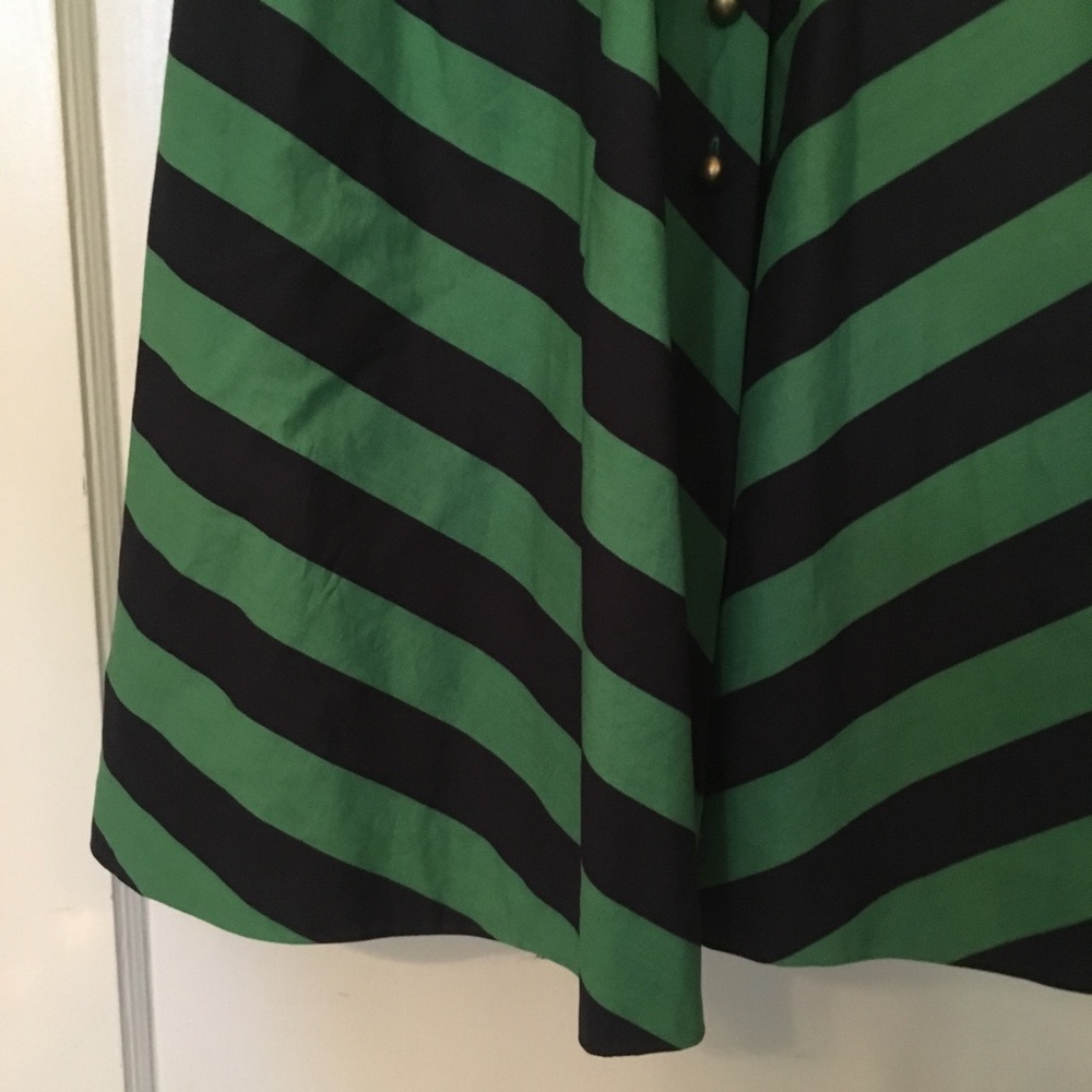 Anthropologie Girl From Savoy Emerald Ripple Dress - Picture 7 of 8